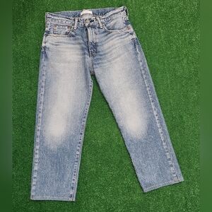 Moussy Vintage Made In Japan Women's Blue Straight Leg Jeans Size 25